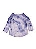 Mudd Tie-dye Blue Long Sleeve Top Size 10 - photo 2