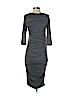 Ingrid + Isabel Gray Casual Dress Size S - photo 2