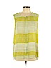 Liz Claiborne 100% Polyester Green Sleeveless Blouse Size XL - photo 1