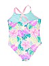 Breaking Waves Pink One Piece Swimsuit Size 16 - photo 2