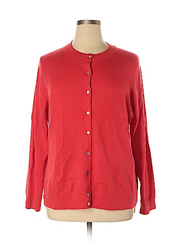 Lands' End Cashmere Cardigan (view 1)