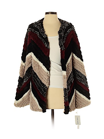 Aqua Faux Fur Jacket (view 1)