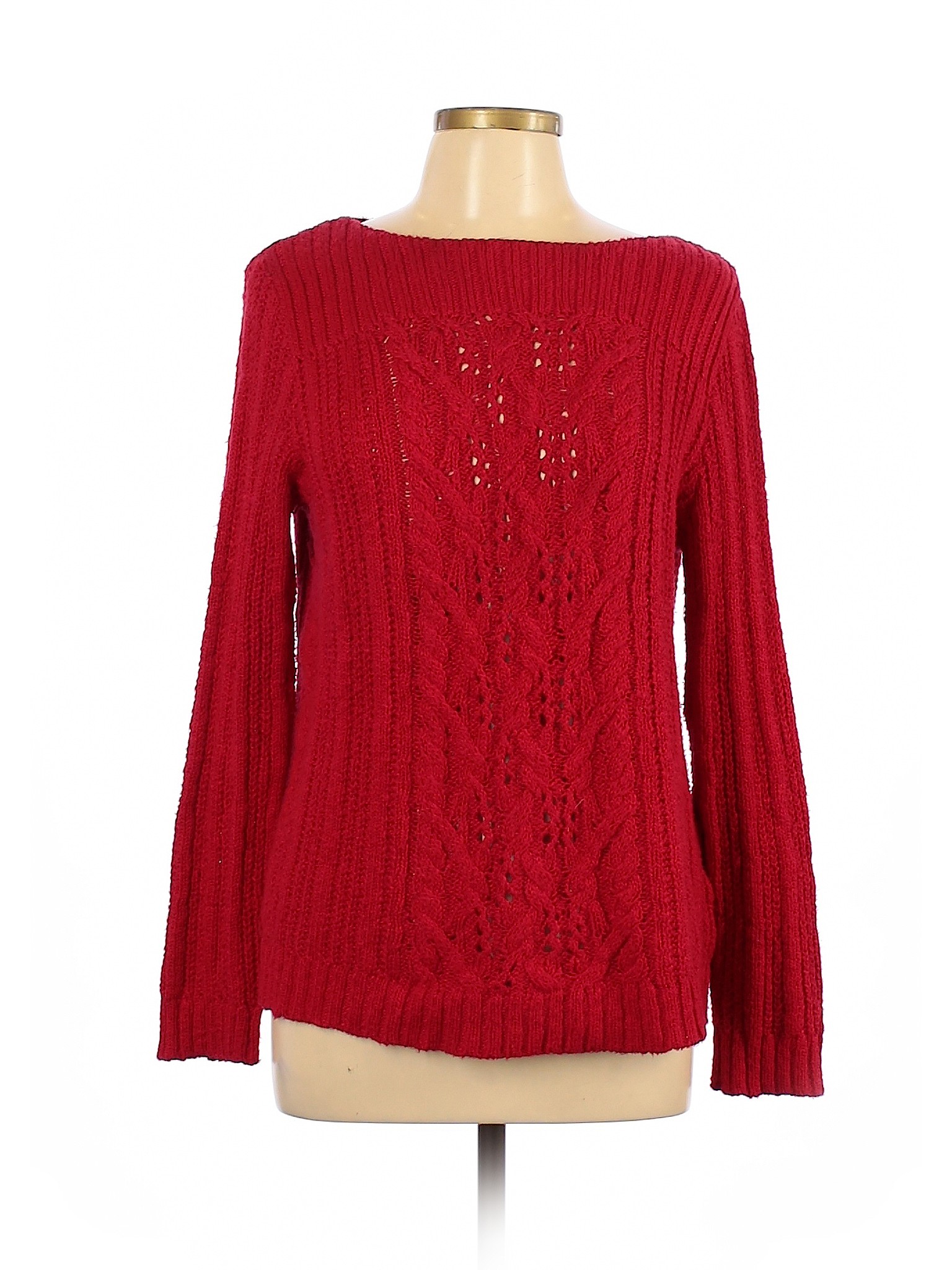 Jones New York Women Red Pullover Sweater L | eBay