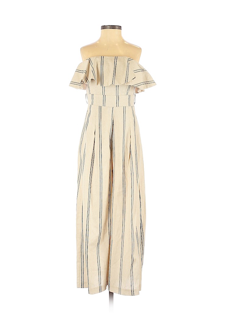 Love Culture Tan Jumpsuit Size S - photo 1