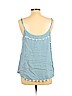 Statement 100% Lyocell Blue Sleeveless Blouse Size L (petite) - photo 2