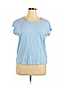 MICHAEL Michael Kors Blue Short Sleeve Top Size XL - photo 1