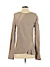 Lumen Et Umbra 100% Cotton Tan Long Sleeve Top Size S - photo 2