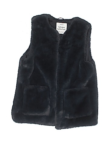 Zara Faux Fur Vest (view 1)