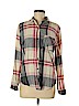Forever 21 Ivory Long Sleeve Button-Down Shirt Size M - photo 1