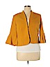 Maya Brooke Yellow Blazer Size 16 - photo 1