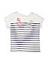Gap Kids 100% Cotton Ivory Short Sleeve T-Shirt Size 16 - photo 1