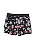 The Children's Place 100% Cotton Print Black Shorts Size 14 - photo 2