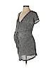 Motherhood Gray Short Sleeve Top Size S - photo 1