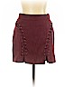 Forever 21 100% Polyester Burgundy Casual Skirt Size L - photo 1