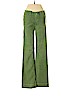 7 For All Mankind Green Cords Size 26 waist - photo 1