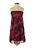 American Eagle Outfitters 100% Polyester Burgundy Casual Dress Size 00 - photo 1