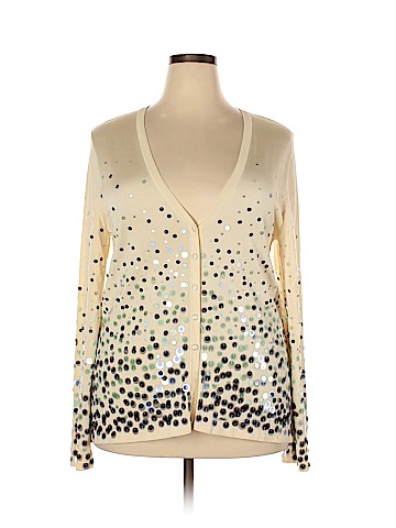 Ellen Tracy Silk Cardigan (view 1)