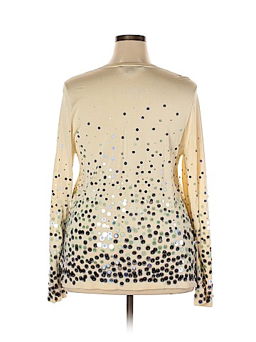 Ellen Tracy Silk Cardigan (view 2)