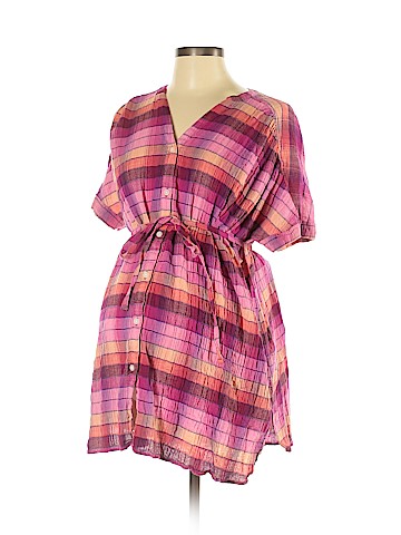 Isabel Maternity Short Sleeve Button-Down Shirt (view 1)