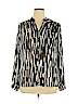 Nikki Threads 100% Polyester Black Long Sleeve Blouse Size L - photo 1