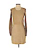 Rebecca Taylor 100% Lyocell Tan Casual Dress Size 2 - photo 1