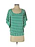 Ella Moss Green Short Sleeve Top Size S - photo 1
