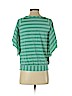 Ella Moss Green Short Sleeve Top Size S - photo 2