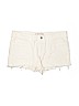 J Brand 100% Cotton White Denim Shorts Size 28 waist - photo 1
