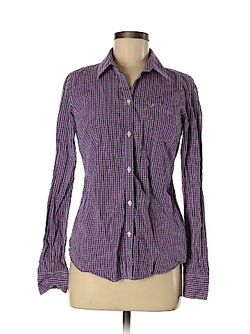 American Eagle Outfitters Long Sleeve Button-Down Shirt (view 1)