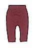 Old Navy 100% Cotton Solid Burgundy Sweatpants 9-12 MO / 12 MO - photo 2