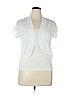 Notations 100% Acrylic White Cardigan Size XL (petite) - photo 1