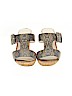 Anne Klein 100% Leather Tan Wedges Size 8 - photo 2