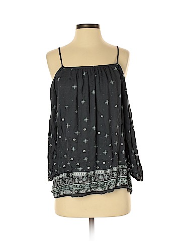 American Eagle Outfitters 3/4 Sleeve Blouse (view 1)