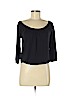 American Eagle Outfitters Black 3/4 Sleeve Top Size M - photo 1