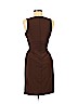 Max and Cleo Brown Cocktail Dress Size 4 - photo 2