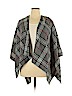 Unbranded 100% Acrylic Plaid Gray Wrap One size - photo 1