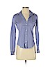 Frank & Eileen 100% Cotton Purple Long Sleeve Button-Down Shirt Size XXS - photo 1