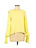 Vince Camuto Yellow Long Sleeve Blouse Size XS - photo 1