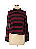 Forever 21 100% Polyester Burgundy Long Sleeve Blouse Size M - photo 1
