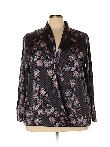 Michel Studio Long Sleeve Blouse (view 1)