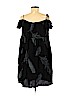 Little White Lies 100% Viscose Black Casual Dress Size XS - photo 2