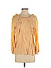 Forever 21 Yellow Long Sleeve Blouse Size S - photo 1