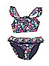 Cat & Jack Blue Two Piece Swimsuit Size XL (kids) - photo 1