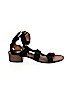 Steve Madden 100% Leather Black Sandals Size 11 - photo 1