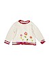 Unbranded 100% Cotton Print Ivory Pullover Sweater Size 6 - photo 1