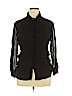 Moschino Cheap And Chic Black Long Sleeve Blouse Size 8 - photo 1