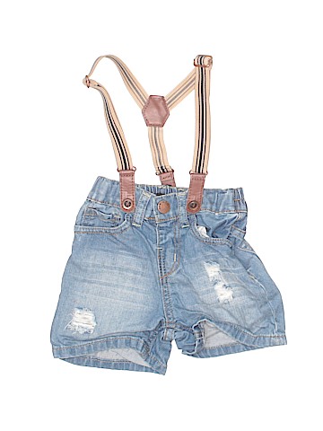 Denim Co Overall Shorts (view 1)