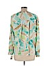 Alfred Dunner 100% Polyester Teal Long Sleeve Blouse Size 12 (petite) - photo 2