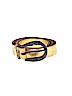 Assorted Brands 100% Leather Metallic Gold Leather Belt Size S - photo 1