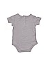 Baby Essentials 100% Cotton Graphic Gray Short Sleeve Onesie 0-3 MO / 3 MO - photo 2